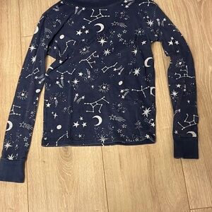 Old Navy Dark Blue Star Pattern pajama set